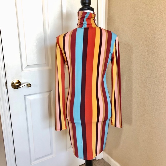 SEXY GIRL🔥turtleneck dress - Picture 3 of 3